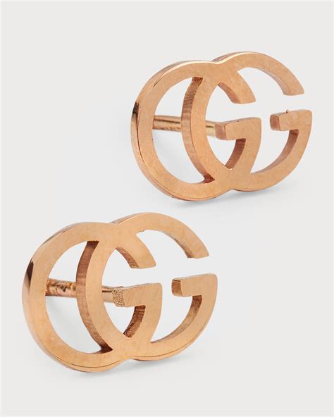 gucci earrings gold studs